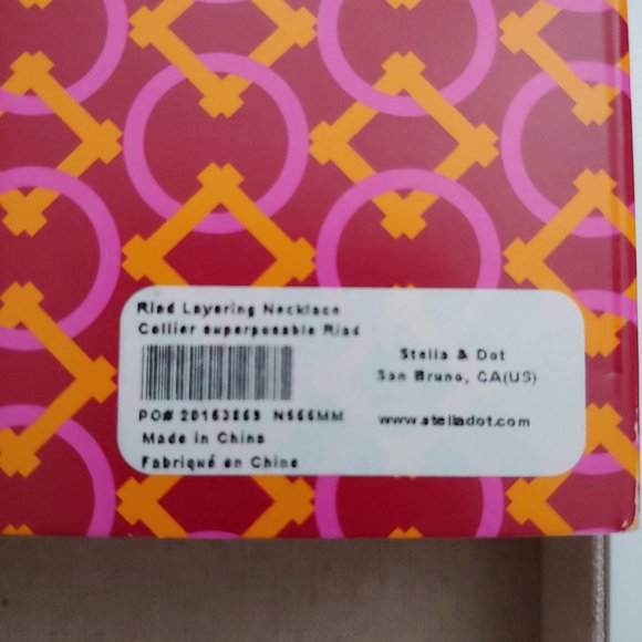 NWT Stella & Dot Riad Layering Necklace - Picture 5 of 5